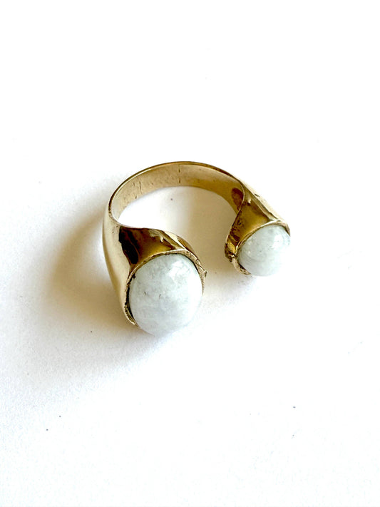 Cairo Moonstone Adjustable Ring