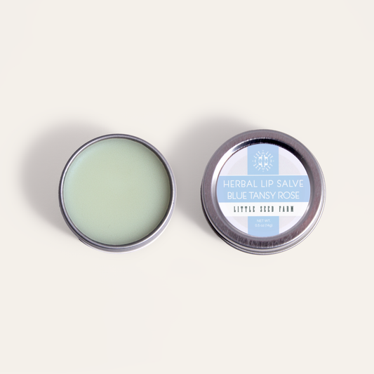 Blue Tansy Rose Lip Salve