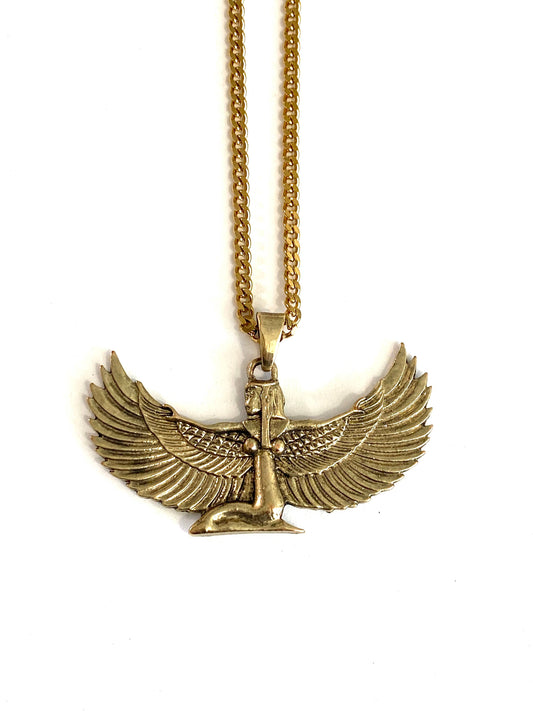 Large Goddess Isis Necklace