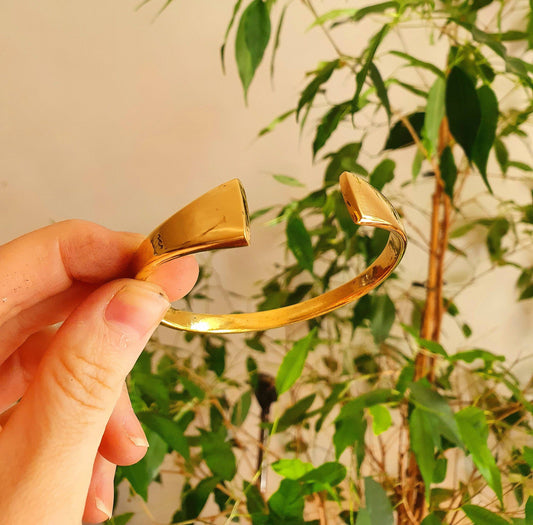 Simple Brass Bracelet
