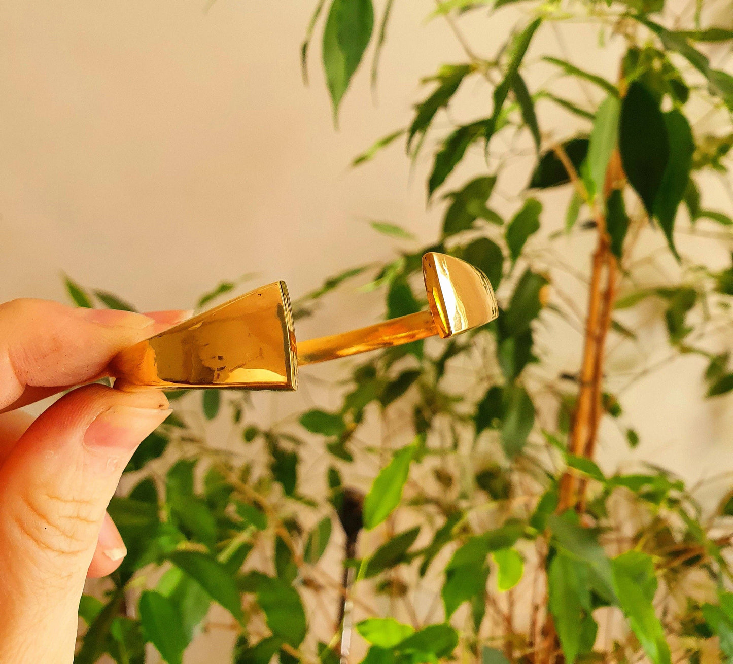 Simple Brass Bracelet