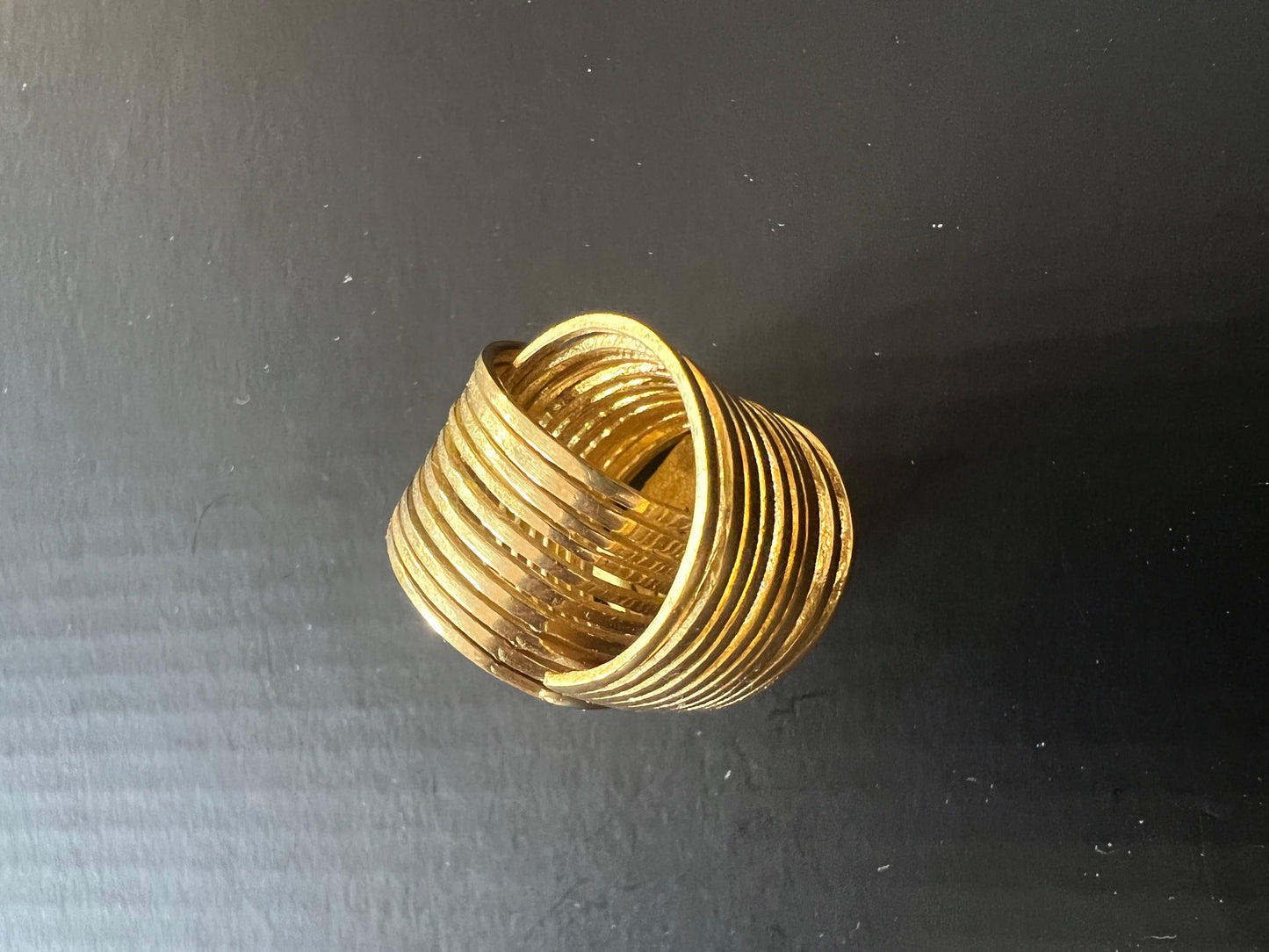 Adjustable Brass Ring